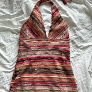 pacsun crochet dress